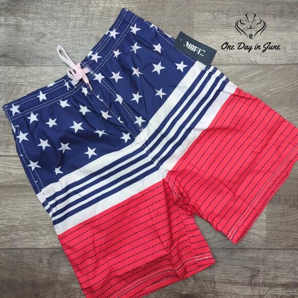 Mofiz American Flag Board Shorts Size XL - Picture 1 of 7